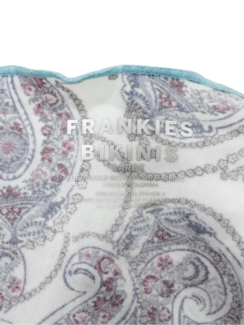 RARE FRANKIE’S BIKINIS Paraiso Shine Wrap Sarong in Paradiso Paisley